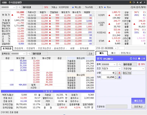 Samsung Securities System Operation